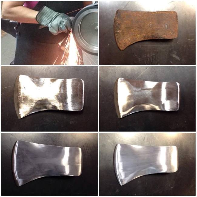 Click to view more Axe Head Restoration Tool Restoration Portfolio