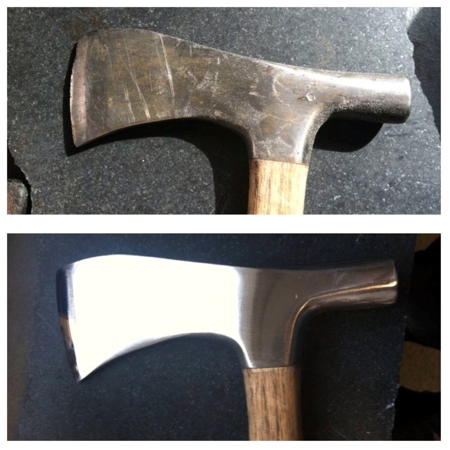 View more about Frankish Hammer Restoration by Vulcan Knife